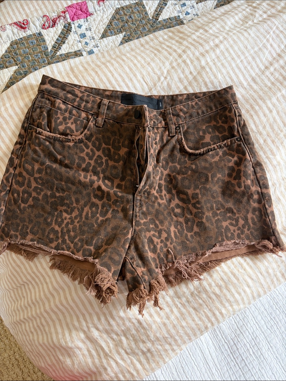 Alexander Wang Leopard Shorts
